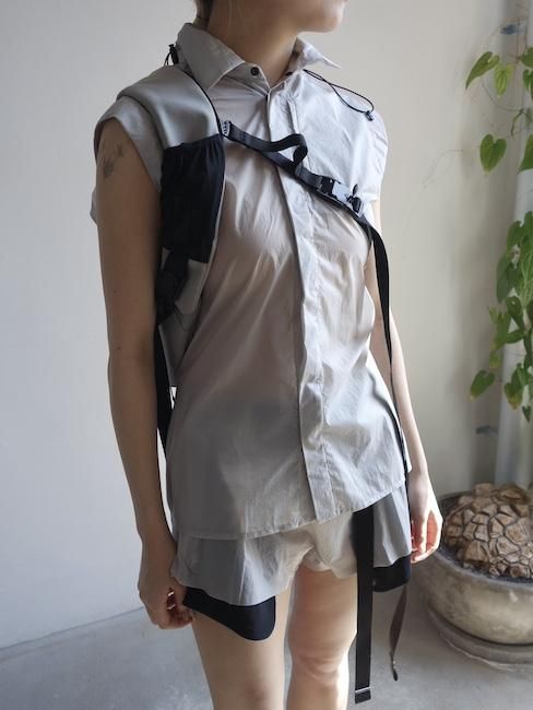 JOHANNA PARV-TOTE BAG/GREY - VISITFOR