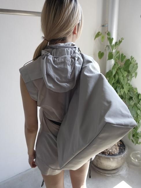 JOHANNA PARV-TOTE BAG/GREY - VISITFOR JOHANNA PARV-TOTE BAG/GREY - VISITFOR