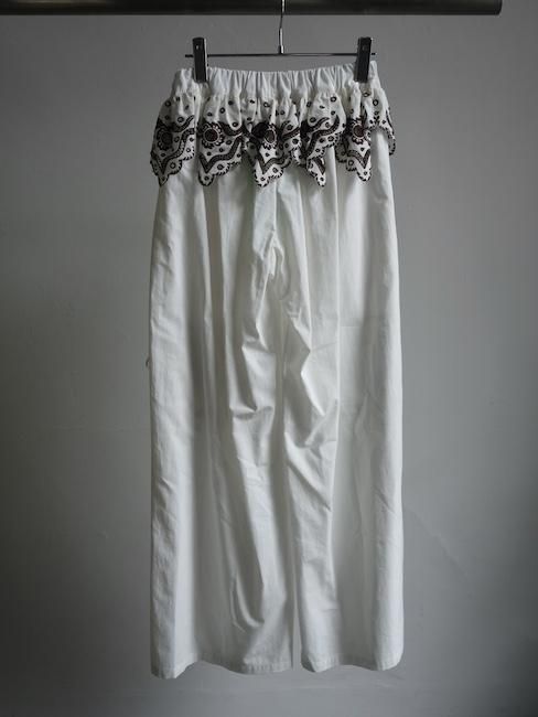 【関税込み】Chopova Lowena ホワイト Lansky トラウザーズ CHOPOVA LOWENA-WHITE LANSKY TROUSERS - VISITFOR