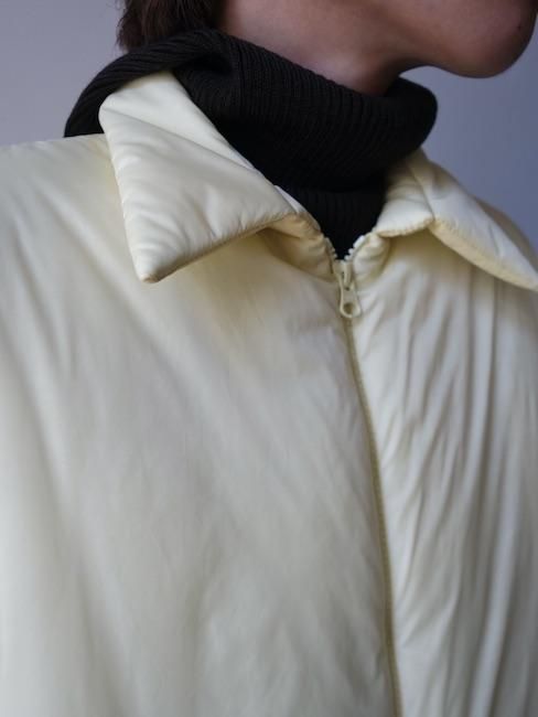 GABRIELA COLL GARMENTS-LIMONTA RECYCLED PADDED ZIPPER COAT