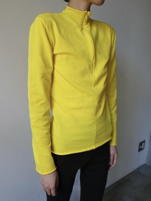GABRIELA COLL GARMENTS-NYLON KNITTED ZIPPER POLO - VISITFOR