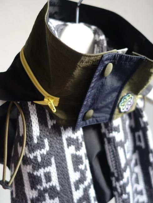 MERYLL ROGGE-TURTLE NECK W/HOOD AND SCARF - VISITFOR