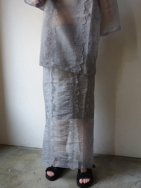 【CECILIE BAHNSEN】AW24 OLYMPIA スカート CECILIE BAHNSEN】AW24 OLYMPIA スカート