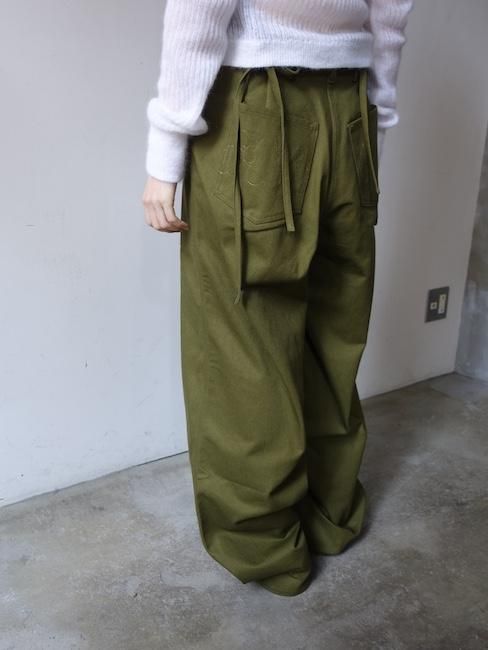【関税込み】Cecilie Bahnsen グリーン Anita ジーンズ cbahn3009517778_1734018724065_