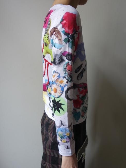 CHOPOVA LOWENA-WHAT'S IN MY BAG FITTED JERSEY TOP - VISITFOR CHOPOVA LOWENA-WHAT'S IN MY BAG FITTED JERSEY TOP - VISITFOR