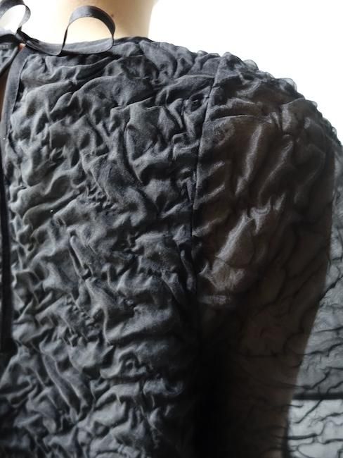 CECILIE BAHNSEN-SUSI TOP/BLACK - VISITFOR