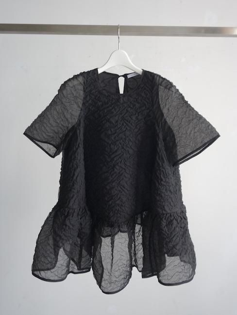 CECILIE BAHNSEN-SUSI TOP/BLACK - VISITFOR