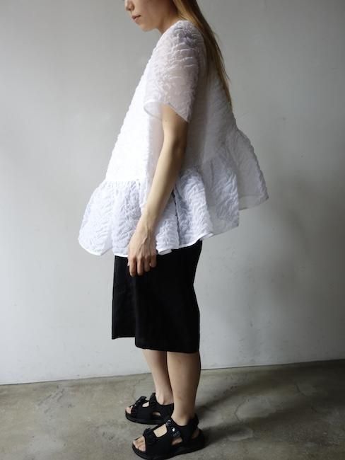 CECILIE BAHNSEN-SUSI TOP/WHITE - VISITFOR