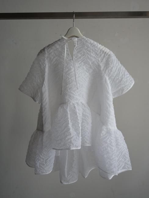 CECILIE BAHNSEN-SUSI TOP/WHITE - VISITFOR