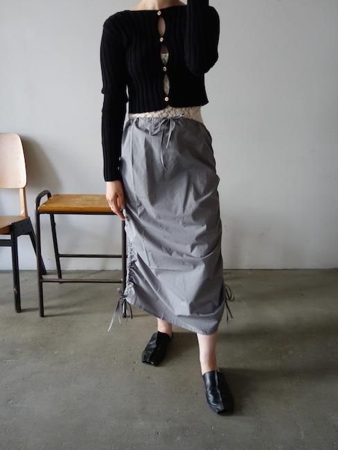 ベースレンジ PICTORIAL STRAP SKIRT Baserange【ベースレンジ】pictorial strap skirt 