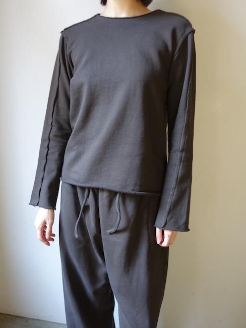 GABRIELA COLL GARMENTS-ORGANIC COTTON FLEECE TOP - VISITFOR