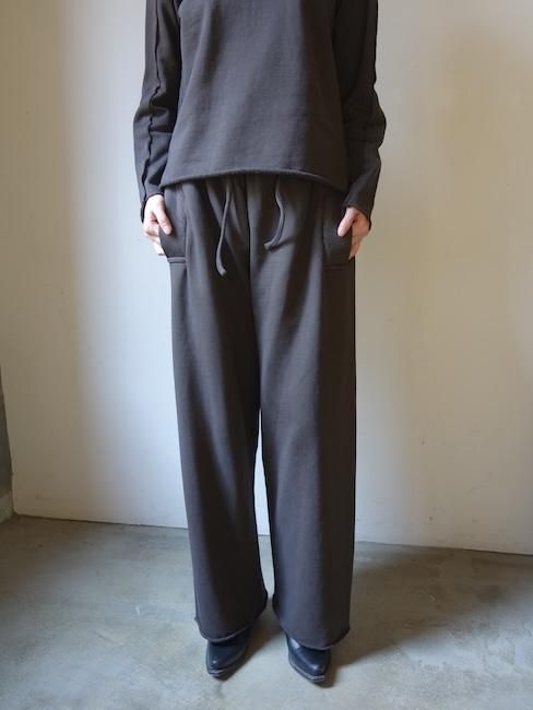 GABRIELA COLL GARMENTS-ORGANIC COTTON FLEECE TROUSERS - VISITFOR