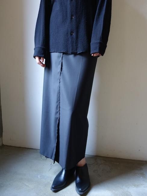 ちゃみです　Gabriela coll garments シルクスカート GABRIELA COLL GARMENTS-FINE WOOL WRAP SKIRT - VISITFOR