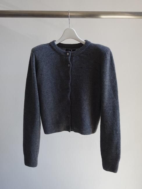 ANS DOTSLOEVNER-SHOULDER CARDIGAN (KNIT)/Gray - VISITFOR