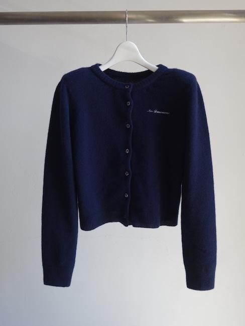 トップス Ans Dotsloevner shoulder cardigan 25ss Ans Dotsloevner shoulder cardigan 25ss