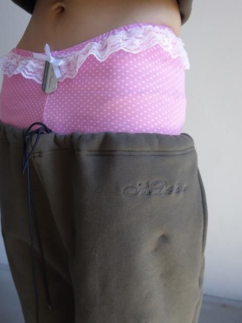 ANS DOTSLOEVNER-DOCKING SWEAT PANTS/Khaki - VISITFOR