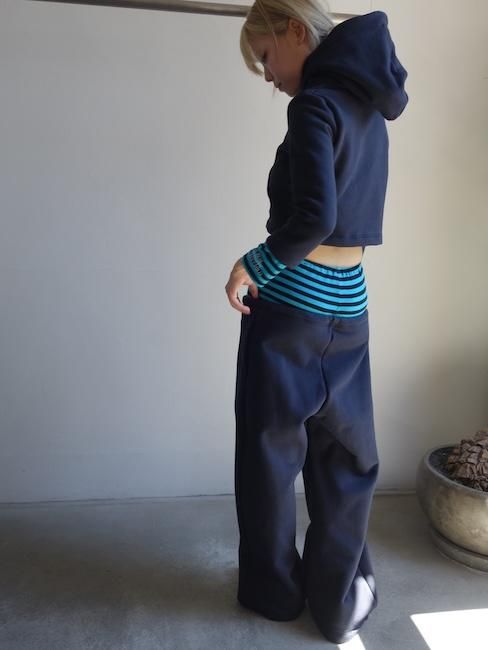 ANS DOTSLOEVNER-DOCKING SWEAT PANTS/Navy - VISITFOR