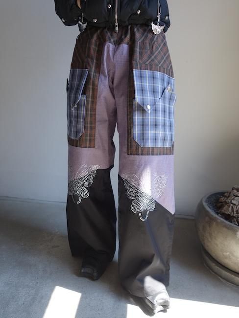 CHOPOVA LOWENA-TARTAN VEGA TROUSERS - VISITFOR