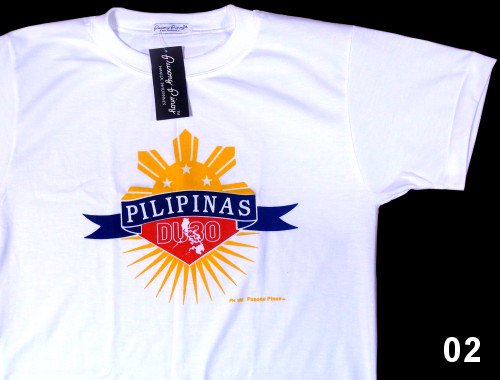 フィリピン ドゥテルテ大統領 Tシャツ Pusong Pinoy! | HIROKIM STOREオンラインオーダー