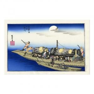 浄瑠璃 ￼歌舞伎 和装本 木版画 名狂言歌舞伎木版画萃/ Kabuki: A Set of 6 Pictures with