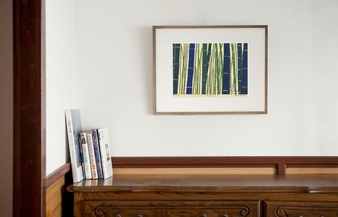 木版画 竹中健司 Chikurin - 【竹笹堂Online】 木版画デザイン