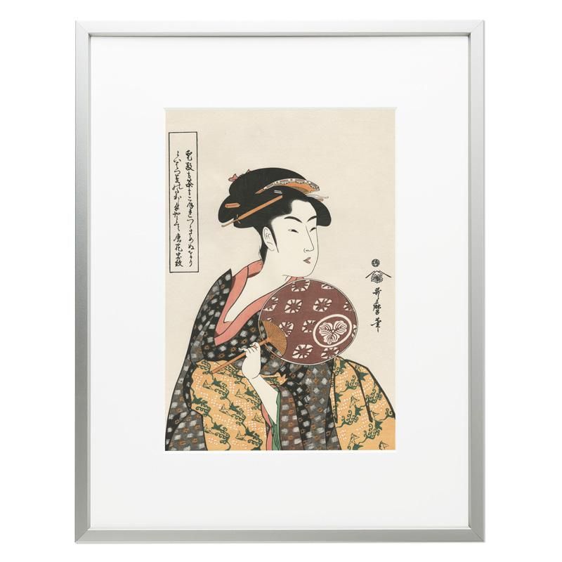 版画4〉・作者名: 歌麿 ・画題： 浮世絵版画（4）・技法： 版画 - 美術品