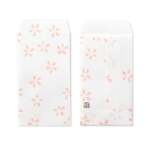 ポチ袋三つ折 桜の舞 竹笹堂online 木版画仕上げの和紙製品 画材 インテリア 木版画アート ポチ袋三つ折 桜の舞 竹笹堂online 木版画仕上げの和紙製品 画材 インテリア 木版画アート