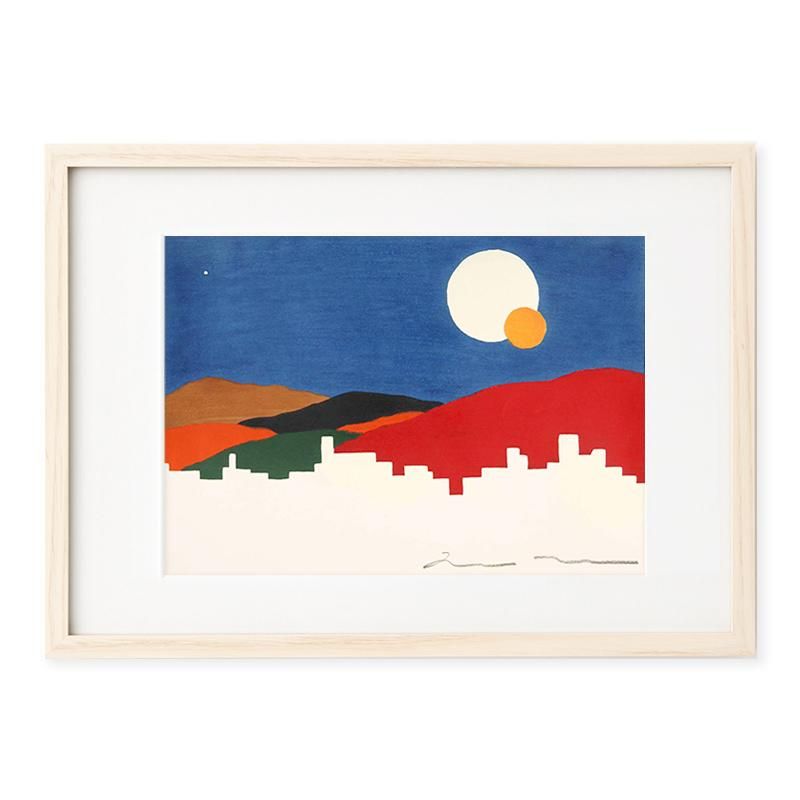 木版画 竹中健司 Nyoigadake - 【竹笹堂Online】 木版画デザイン