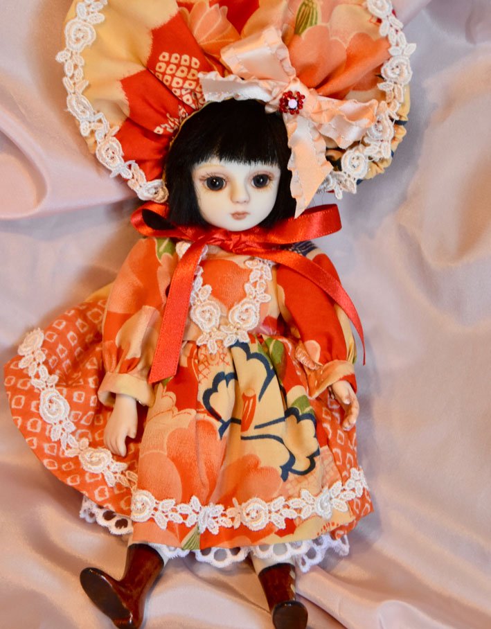 球体関節人形さくらビスク20cmオールビスク - 横濱人形倶楽部 Doll shop