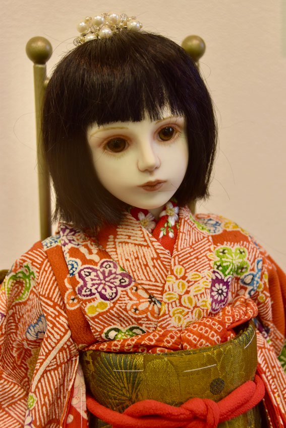 ビスク日本人形-