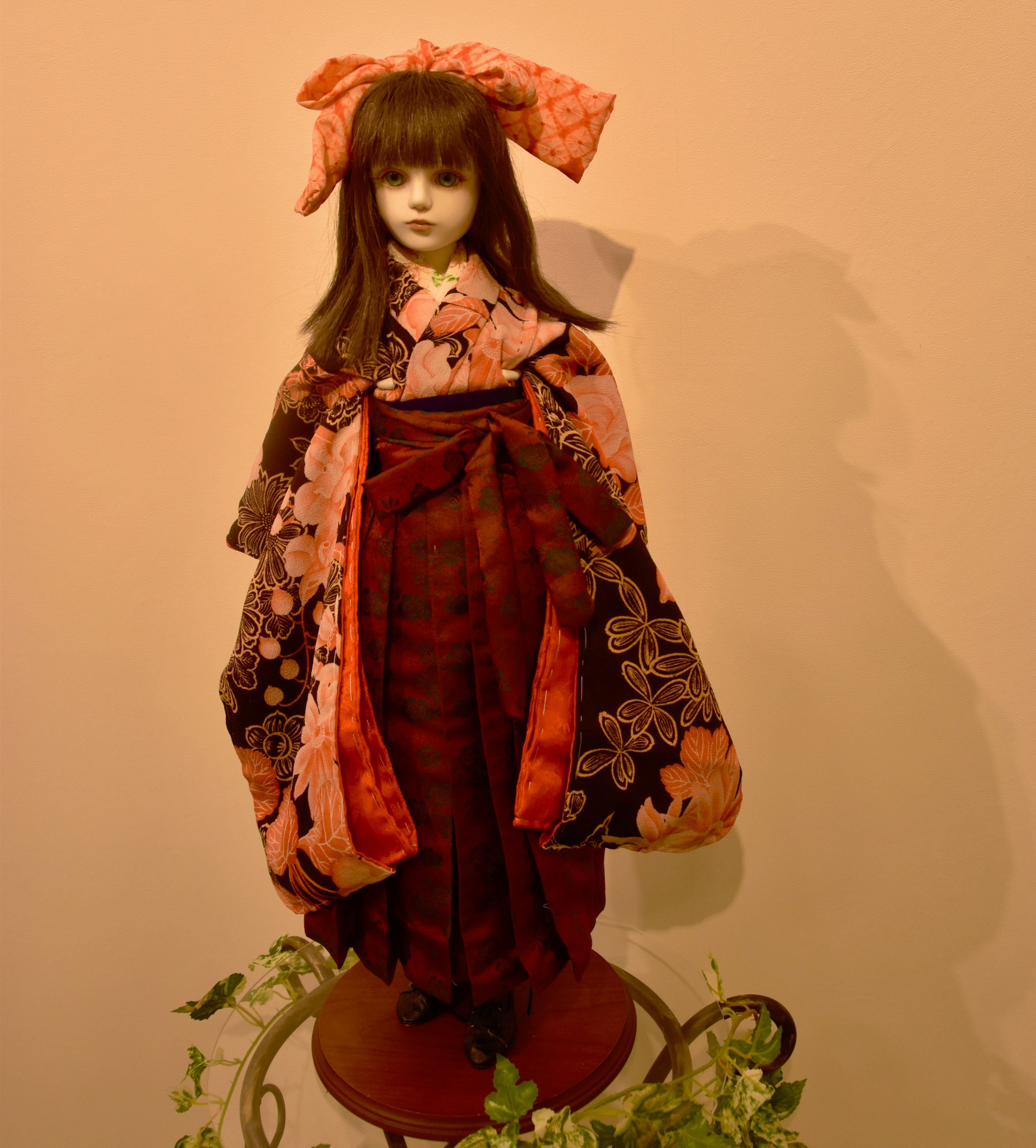 球体関節ビスクドール、55cm 着物 - 横濱人形倶楽部 Doll shop