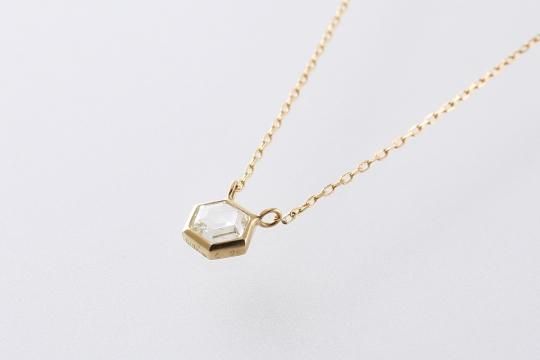 ローズカットネックレス 18K