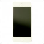 【中古】iPhone5用　純正液晶画面＋デジタイザ＋ホームボタンの商品写真