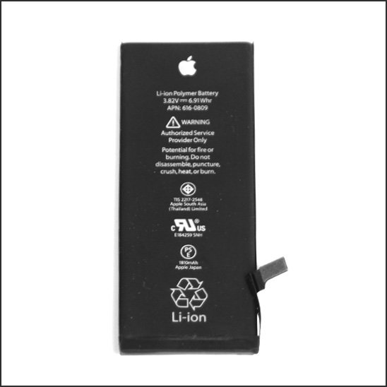 iPhone6 純正バッテリーパック の交換用部品の販売