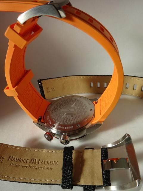 <img class='new_mark_img1' src='https://img.shop-pro.jp/img/new/icons24.gif' style='border:none;display:inline;margin:0px;padding:0px;width:auto;' />モーリスラクロア ポントス-S ダイバー300m防水 2023年正規保 画像1