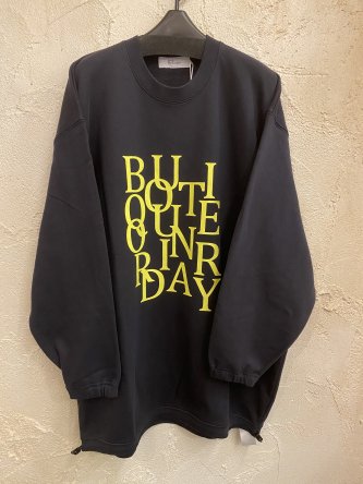Boutique Ordinary【 ブティークオーディナリー】Random Typo Pouch Sweatshirt -  セレクトショップT-STAGE