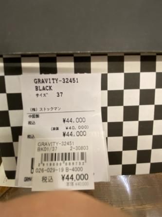 ✨ほぼ未使用・完売品✨NO NAME ノーネーム GRAVITY-32451 ノーネーム/nonameGRAVITY-32451-BK