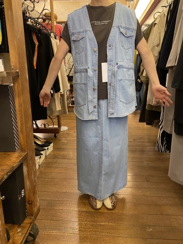 Boutique Ordinary【 ブティークオーディナリー】 Remake Like Denim Gilet - セレクトショップT-STAGE