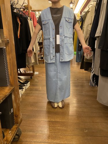 Boutique Ordinary【 ブティークオーディナリー】 Remake Like Denim Gilet - セレクトショップT-STAGE