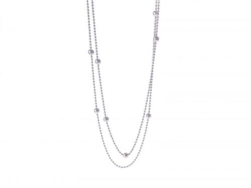 Sea’ds mara/シーズマーラ String necklace sea'ds mara 【 シーズマーラ 】Double ball chain necklace