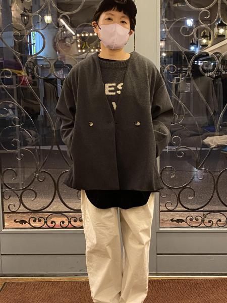 <img class='new_mark_img1' src='https://img.shop-pro.jp/img/new/icons15.gif' style='border:none;display:inline;margin:0px;padding:0px;width:auto;' />siro de labonte ǥܥ  nocollar jacket