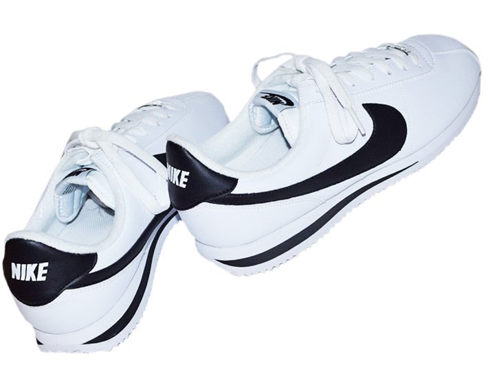 NIKE【CORTEZ BASIC LEATHER】WHITExBLACK