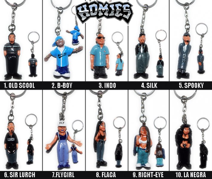 HOMIES SELEIS #3 KEY CHAIN