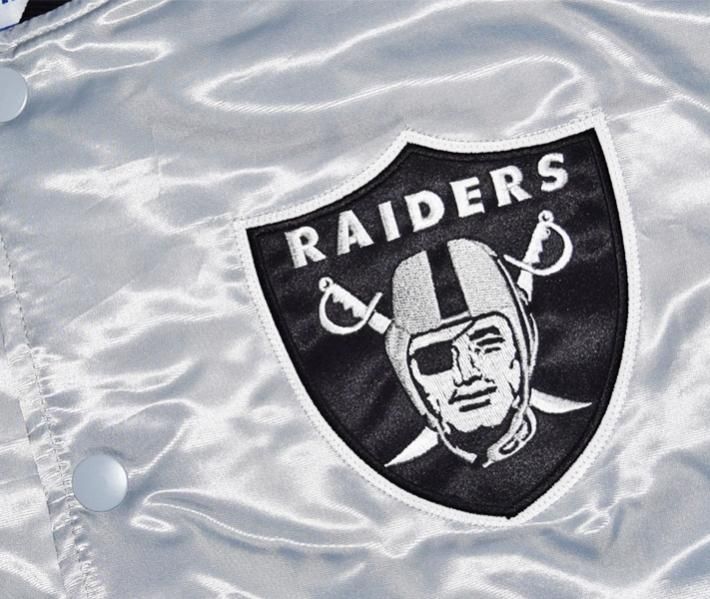 RAIDERS】STARTER JACKET【BLACK】