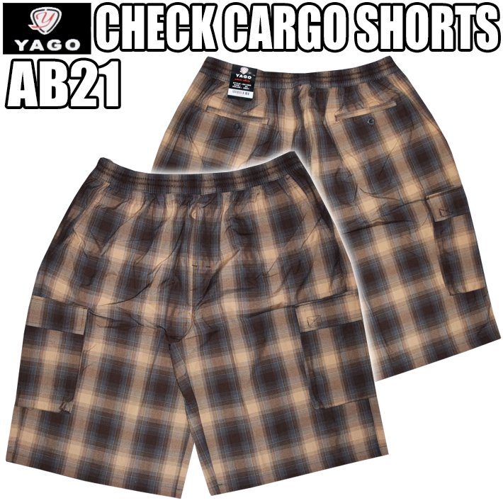 Yago on sale plaid shorts