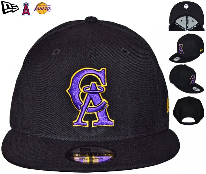 NEWERA【9FIFTY】ANGELS CAP [ANGELS x LAKERS]