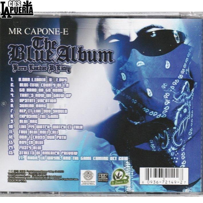 Mr. Capone-E – The Blue Album – CD (Album), 2010 [r9548515