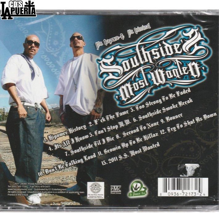 MR.CAPONE-E&MR.CRIMINAL / SOUTH SIDE'S MOST WANTED - 【LA