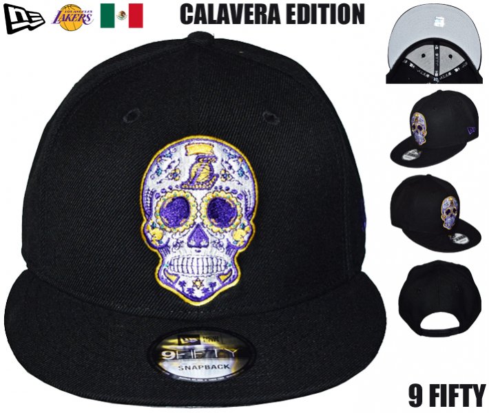 NEWERA【9FIFTY】LAKERS CAP【CALAVERA EDITION】