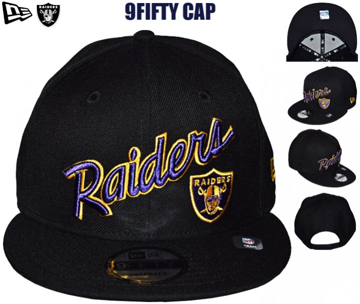 NEWERA【9FIFTY】RAIDERS CAP【LAKER EDITION】